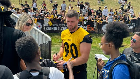 Watt, Steelers agree to record extension taken on the South Side (Top story). Photo by DEJAN KOVACEVIC / DKPS